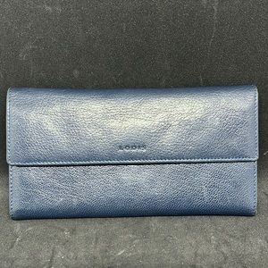 Lodis Navy Women's Wallet